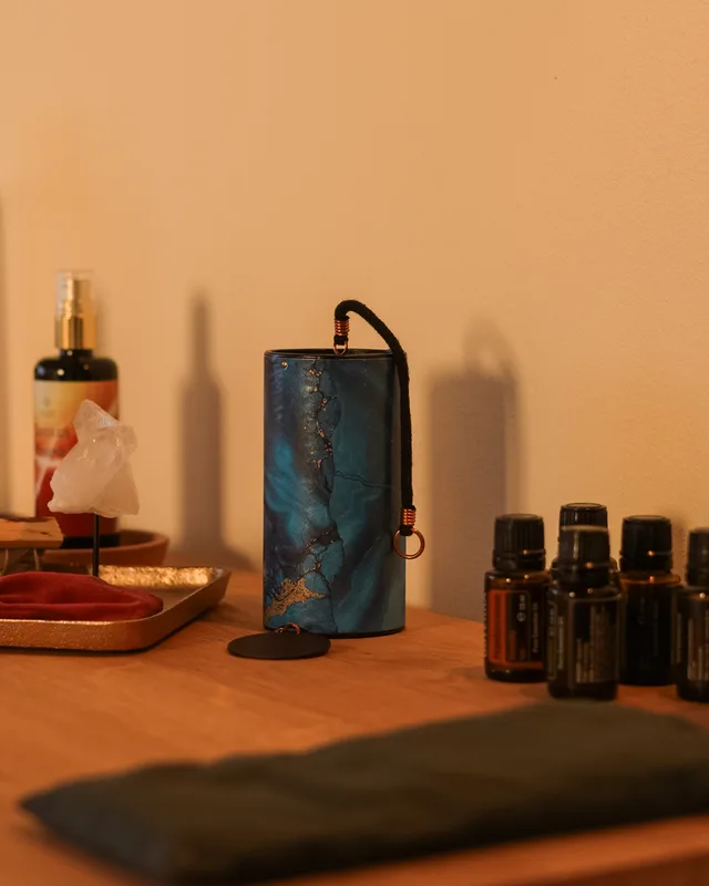Duftöle und Kristalle in der Reiki-Praxis in Buxtehude
